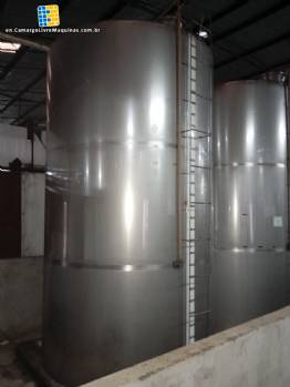 15,000 liter stainless steel storage tank