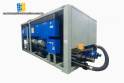 Carrier 200 TR industrial air-cooled chiller bank for chilled water.