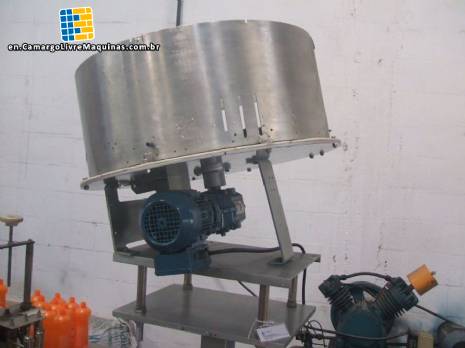 Feeder and positioner rotating covers