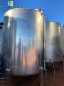 Stainless steel mixing tank 5.000 L