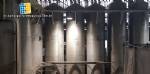 Stainless steel silo 14 m