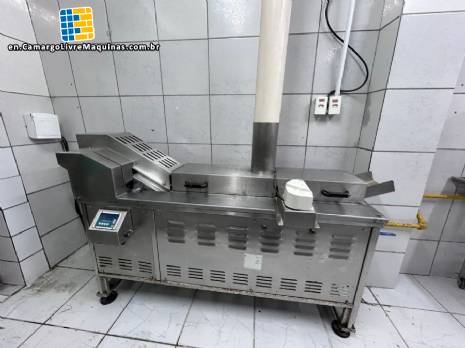 MCI stainless steel continuous fryer for potato chips and savory snacks