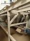 Stainless steel bagging storage silo with 2000 liter output screw conveyor