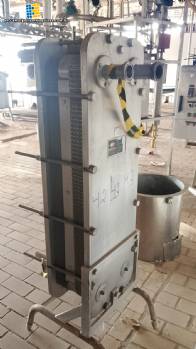 Brasflow stainless steel plate heat exchanger cooler