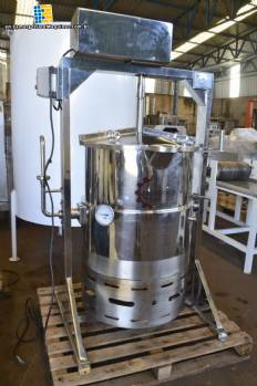 Mundinox jacketed heating pan 200 L