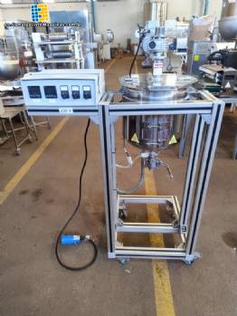 Metalquim 20 liters stainless steel pilot jacketed mixer