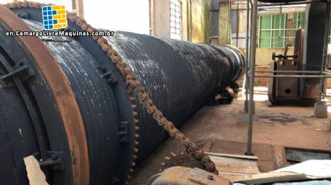 Fertilizer rotary dryer