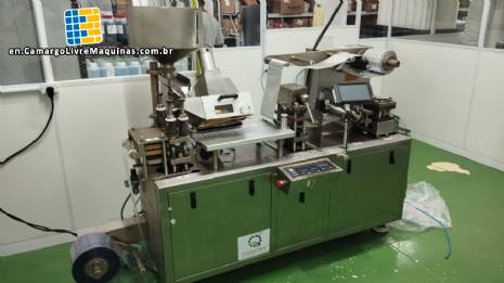 Automatic blister machine for pill and capsule blisters