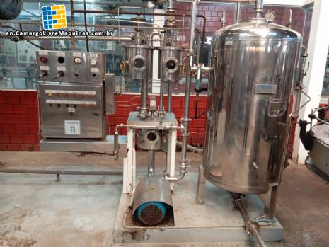 Zegla Unimix 9,000 liter carbonator premix