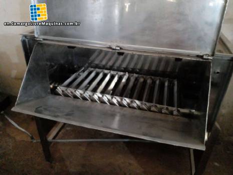 Stainless steel fat melting tank