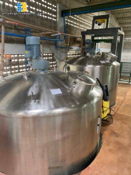 Reactor tank 5,000 L RDS Inox