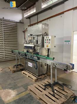 TRUE 12-spout stainless steel linear gravimetric filling machine