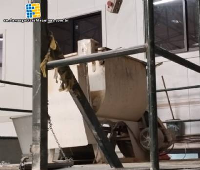 Tilting paddle mixer 150 kg