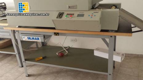 Reflow oven for continuous welding of leds Puhui