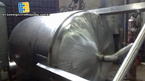 Stainless steel mixing tank 3000 L