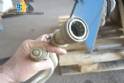 Chocolate batcher with 10 NKS nozzles