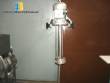 Aerator ice cream with support in stainless steel