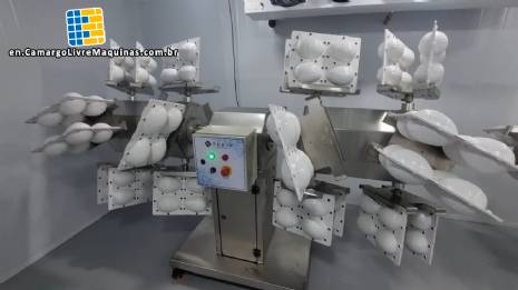 Centrifuge for Easter chocolate eggs FEPIR 32 books