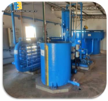 Dissolved air flotation system, treatment plant, 30 m³/h, Consultec PA