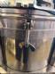 Stainless steel jacketed heating tank, 50 liters
