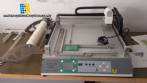 Automatic machine for assembly of electronic components