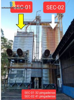 Grain drying tower dryer seeds agricultural products corn Kepler Weber