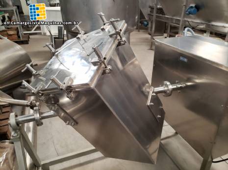 Stainless steel bin Erli mixer