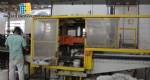 H-type hydraulic press for bricks and lining plates