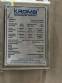 KROMA 1,800 liter stainless steel jacketed mixing tank reactor/agitator