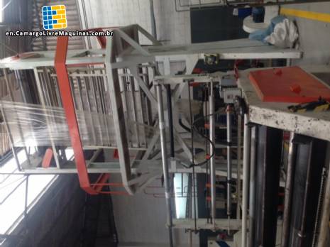 Stretch film extruder Mega Steel