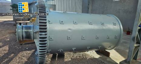 Denvver 2500 kg rotary ball mill