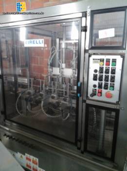 Tirelli 4 mobile head nozzles filling and sensor