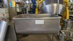 Seleto Industrial 200 kg stainless steel paddle mixer