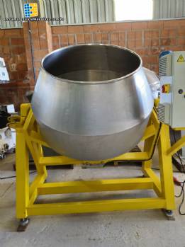 Bravaeco 500 liters stainless steel smooth tilting concrete mixer type drager