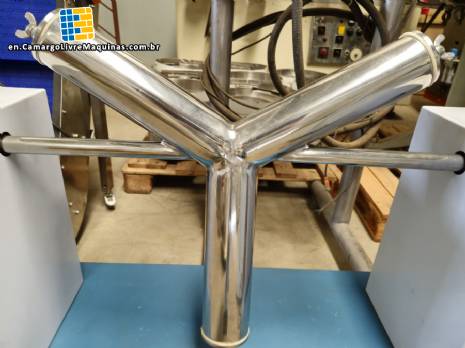Benchtop Y V mixer for laboratories