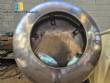 Tangerine stainless steel rake with 200 liters