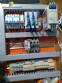 Linear filling machine and automatic threading machine
