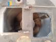 Stainless steel mixing tank for creams and thick products 400 liters