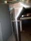 Stainless steel silo