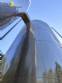 Vertical storage tank in AISI 304 stainless steel, 60,000 liters