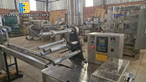 Flow pack packaging machine R Camargo Mega Pack