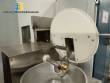 Stainless steel meat cutter processor with rotating knives