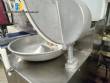 Stainless steel meat cutter processor with rotating knives