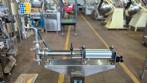 Semi-automatic filling machine for liquids