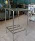 Stainless steel table 800 mm x 800 mm