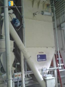 System for receipt storage and transport of flour Brasilos