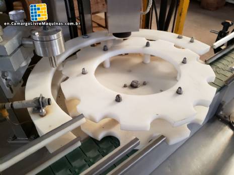 Filling Dosing Machine Cup Sealer Delgo Bottles