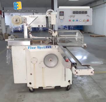Flow Mack V3 automatic cellophane wrapping machine, 45 units per minute.