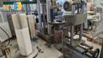 Automatic stainless steel labeling machine with two heads for Narita self-adhesive labels