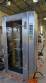 Programmable turbo oven in stainless steel, gas-powered.